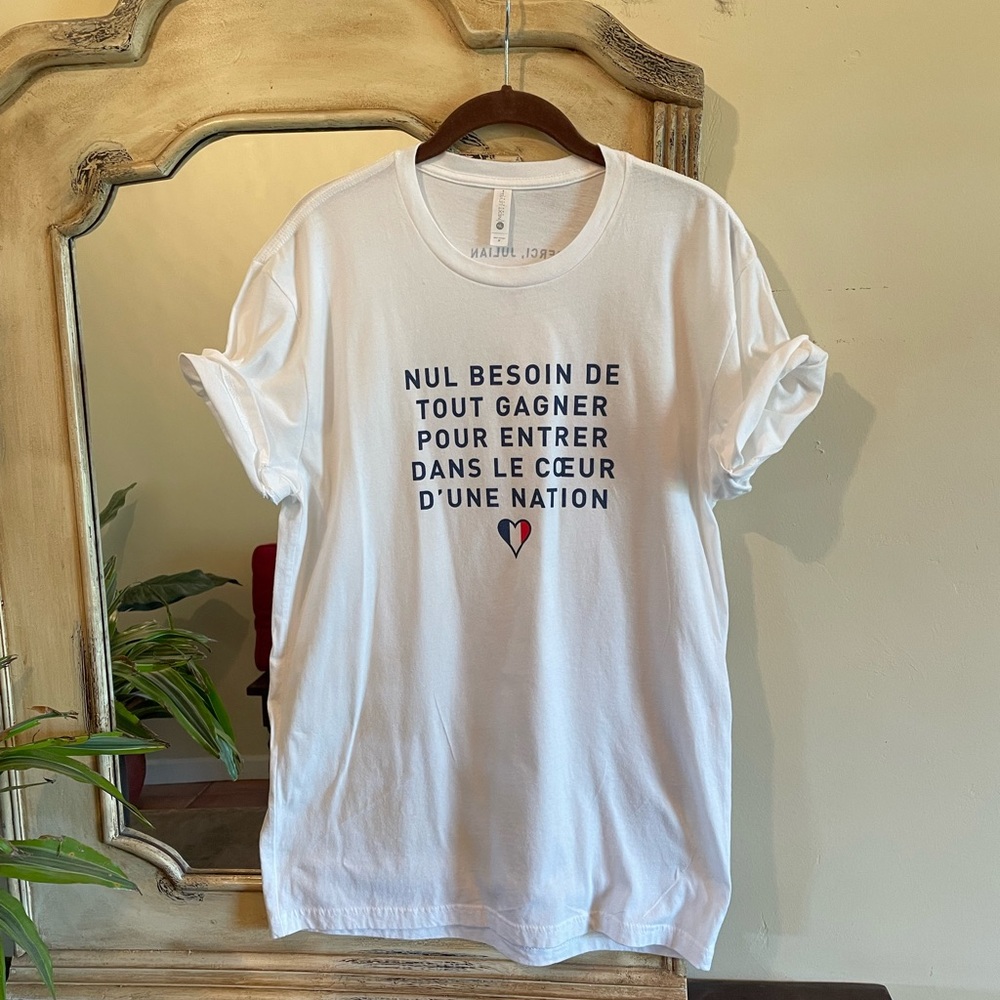 Merci Julian 🇫🇷 Crew Neck Tee
